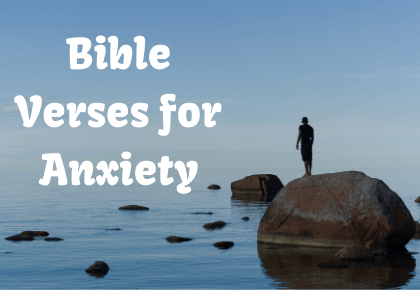 Man Standing on Rock to show Anxiety